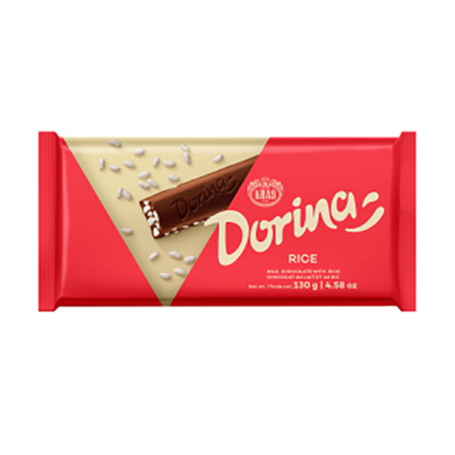 KRAS Dorina Rice Chocolate Bar 75g resmi