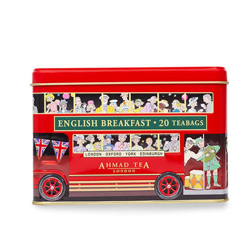 Picture of AHMAD TEA English Breakfast Tea ''London Bus'' 20 Tea Bags