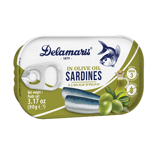 Picture of DELAMARIS Sardines in Olive Oil 90g