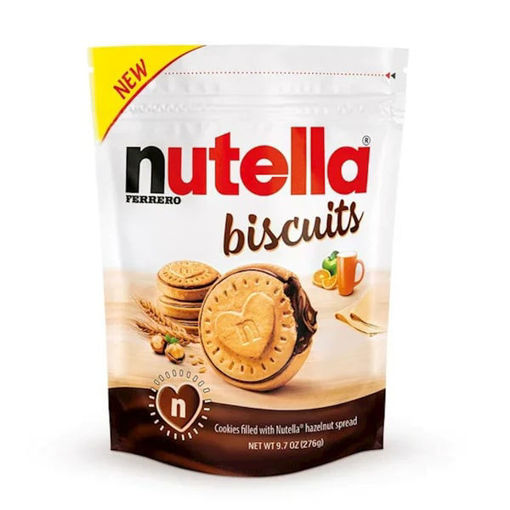 Picture of NUTELLA Biscuits Hazelnut Spread w/Cocoa Sandwich Cookies 276g