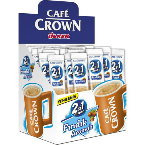 Picture of ULKER Cafe Crown 3in1 Box Hazelnut 11g x 24pc