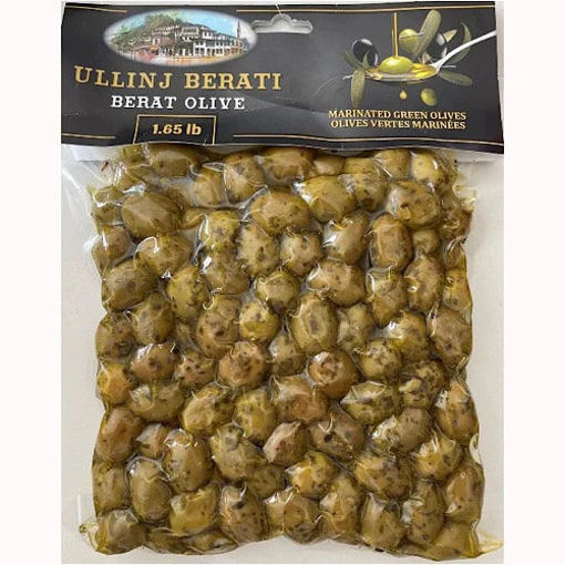 Picture of ULLINJ BERATI Berat Olive (Marinated Green Olives) 1.65 lbs