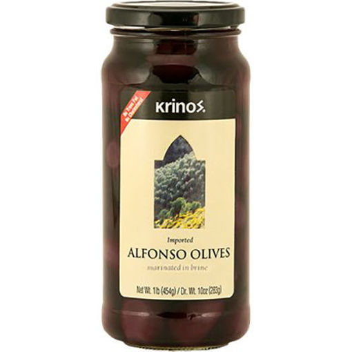 Picture of KRINOS Alfonso Olives in Jar 454g
