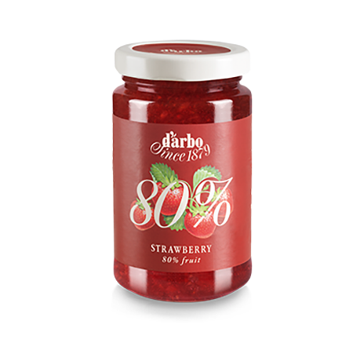 Picture of DARBO %80 Strawberry Fruit Spread 250g