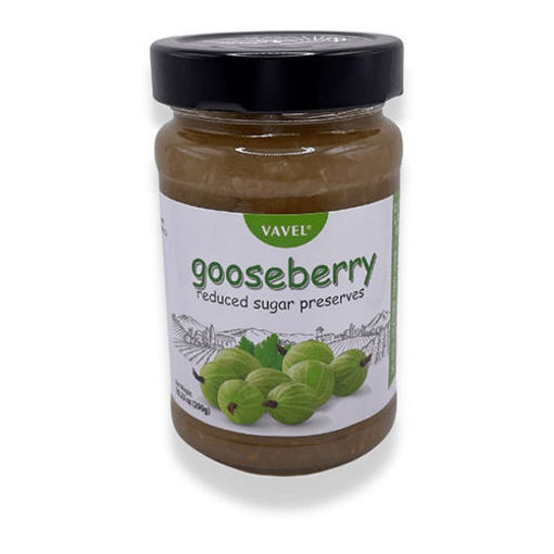 Picture of VAVEL Gooseberry Reduced Sugar Preserves 290g