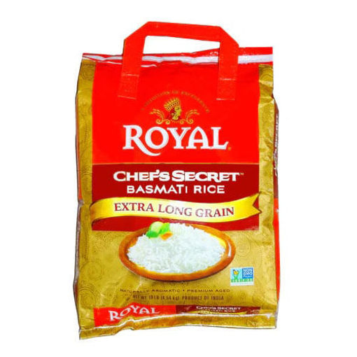 Picture of ROYAL Extra Long Grain Basmati Rice 4.54 kg (10 lbs.)