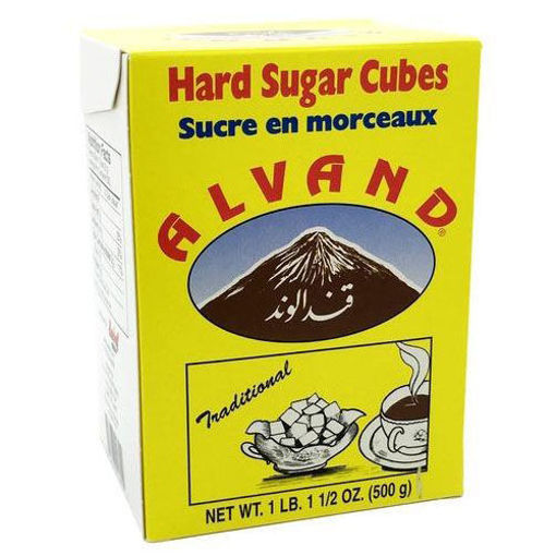 ALVAND Traditional Hard Sugar Cubes 500g resmi