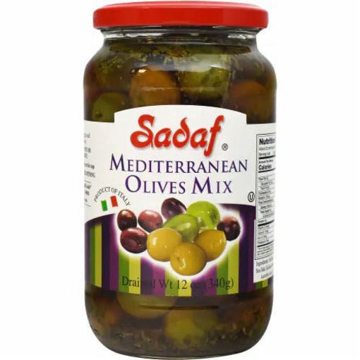 Picture of SADAF Mediterranean Olives Mix 340g