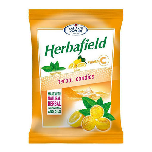 Picture of ZAHARNI ZAVODI Herbafield Honey & Lemon Hard Candy 85g