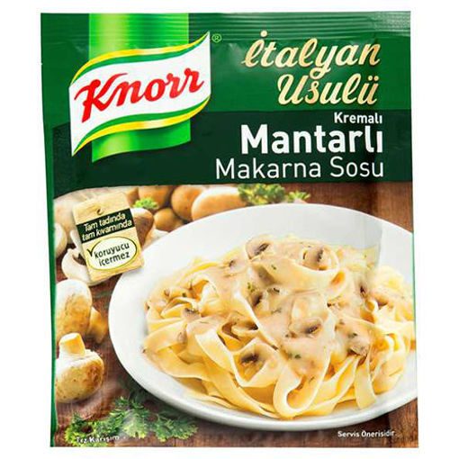 Picture of KNORR Italian Style Cream & Mushroom Pasta Sauce Mix 50g