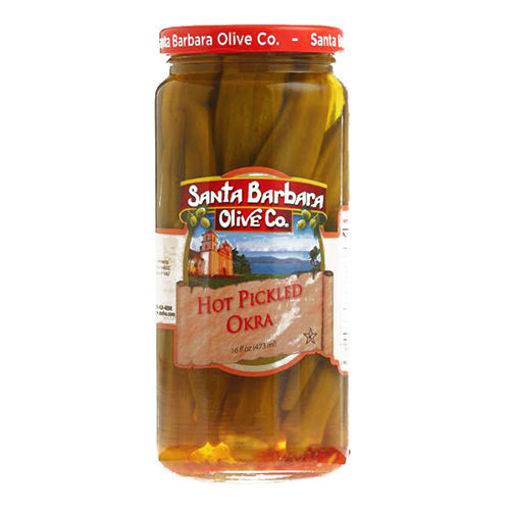 Picture of SANTA BARBARA Hot Pickled Okra 445g