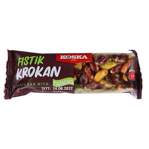 Picture of KOSKA Snack Bar w/Pistachio (Fistikli Krokan) 30g