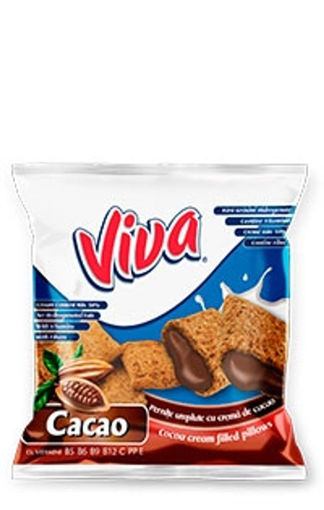 Picture of VIVA PILLOWS Cocoa cream snacks 200g