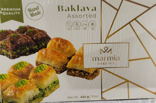 Picture of MARMIA  Premium Hand Made Assorted  Baklava   15 oz