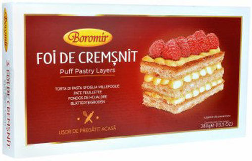Picture of BOROMIR Dessert Box Puff Pastry Layers (Foi de Cremşnit)380G