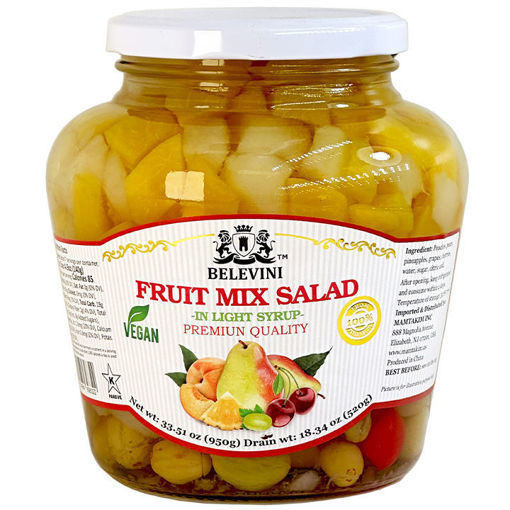 Picture of BELEVINI FRUIT SALAD MIX IN LIGHT SYRUP 950 g