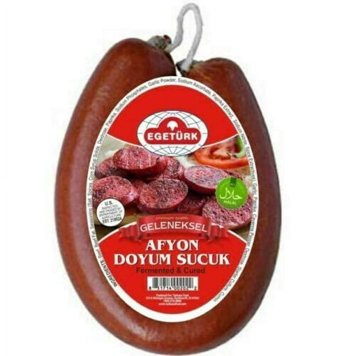 Picture of Egeturk Dried Beef Sausage ( Afyon Doyum) 1lb