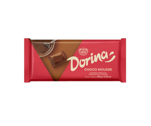KRAS Dorina Mousse Chocolate Bar 100g resmi