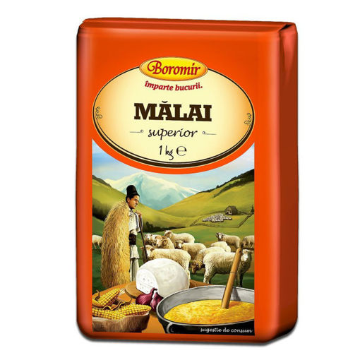 Picture of BOROMIR Corn Flour Fine (Malai Mamaliga) 1kg