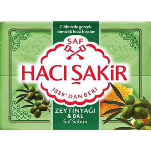 Picture of HACI SAKIR Traditional Bath Soap w/Olive Oil & Honey4pk 800g