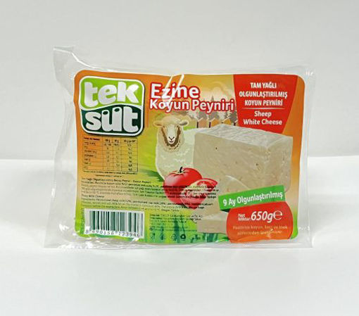 TEKSUT Sheeps's  Milk Ezine White Cheese (Vac Pack) 650g resmi