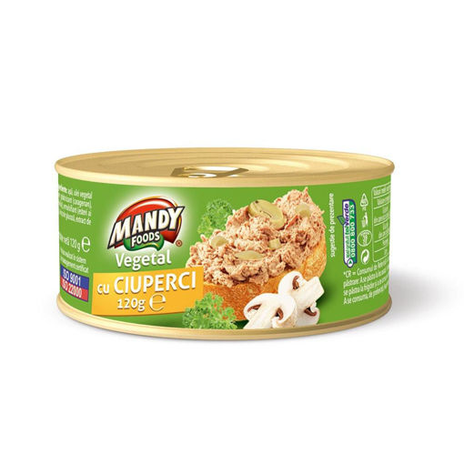 Picture of MANDY Vegetal cu Ciuperci (Veggie Pate w/Mushrooms) 120g
