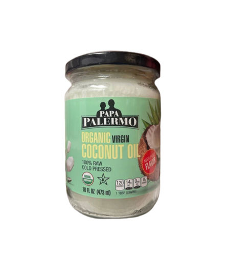 Picture of PAPA PALERMO Organic Virgin Coconut Oil 473g